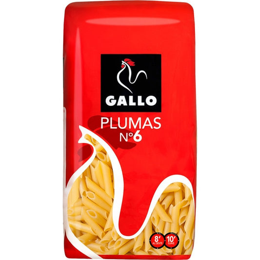 Pasta plumas GALLO