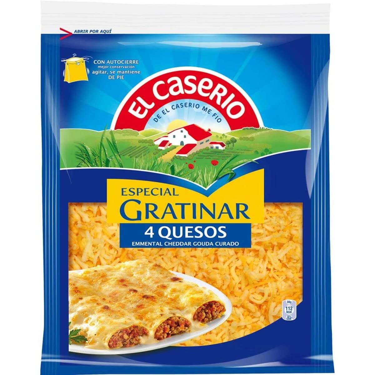 4 quesos para gratinar El caserio