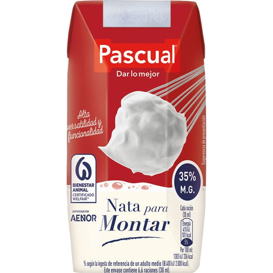 Nata para montar Pascual