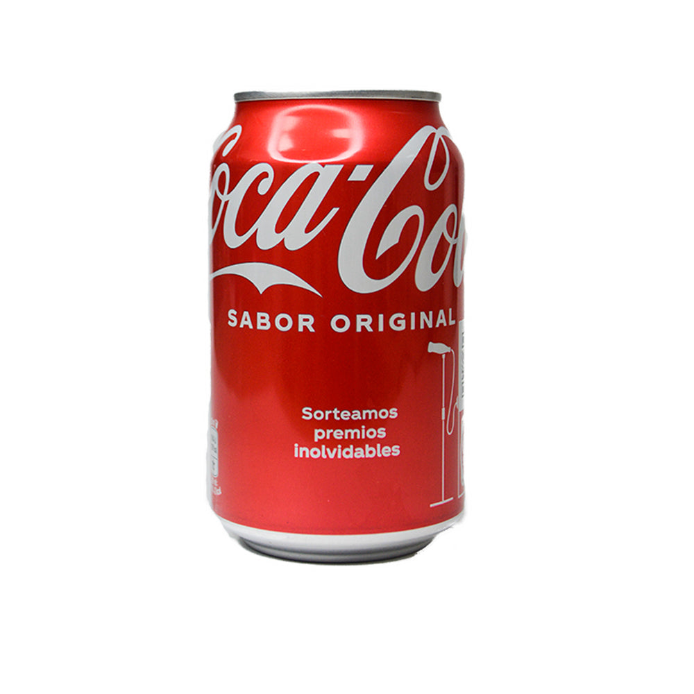 Lata de coca cola