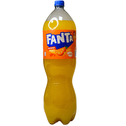 Botella fanta naranja