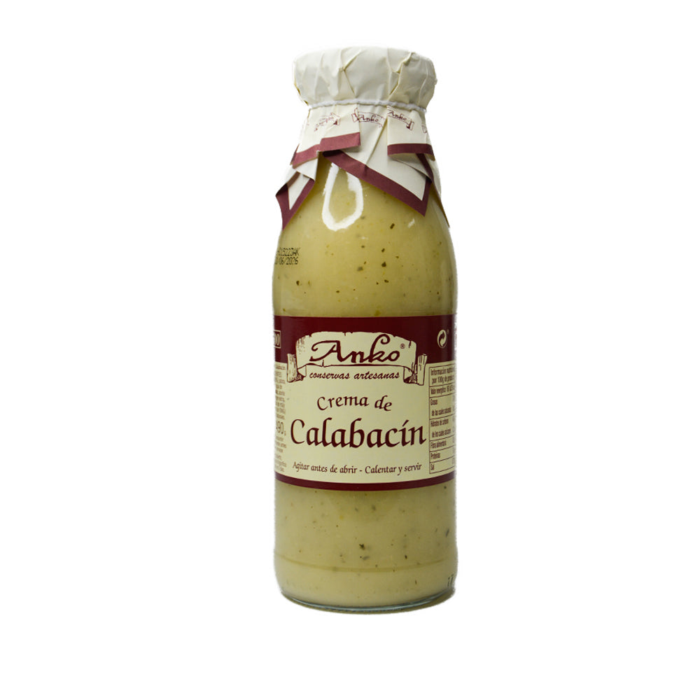 Crema de calabacin